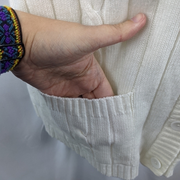 Bonnie Lee Vintage Button Down Sweater Vest Sz 42 (L) - Picture 4 of 9